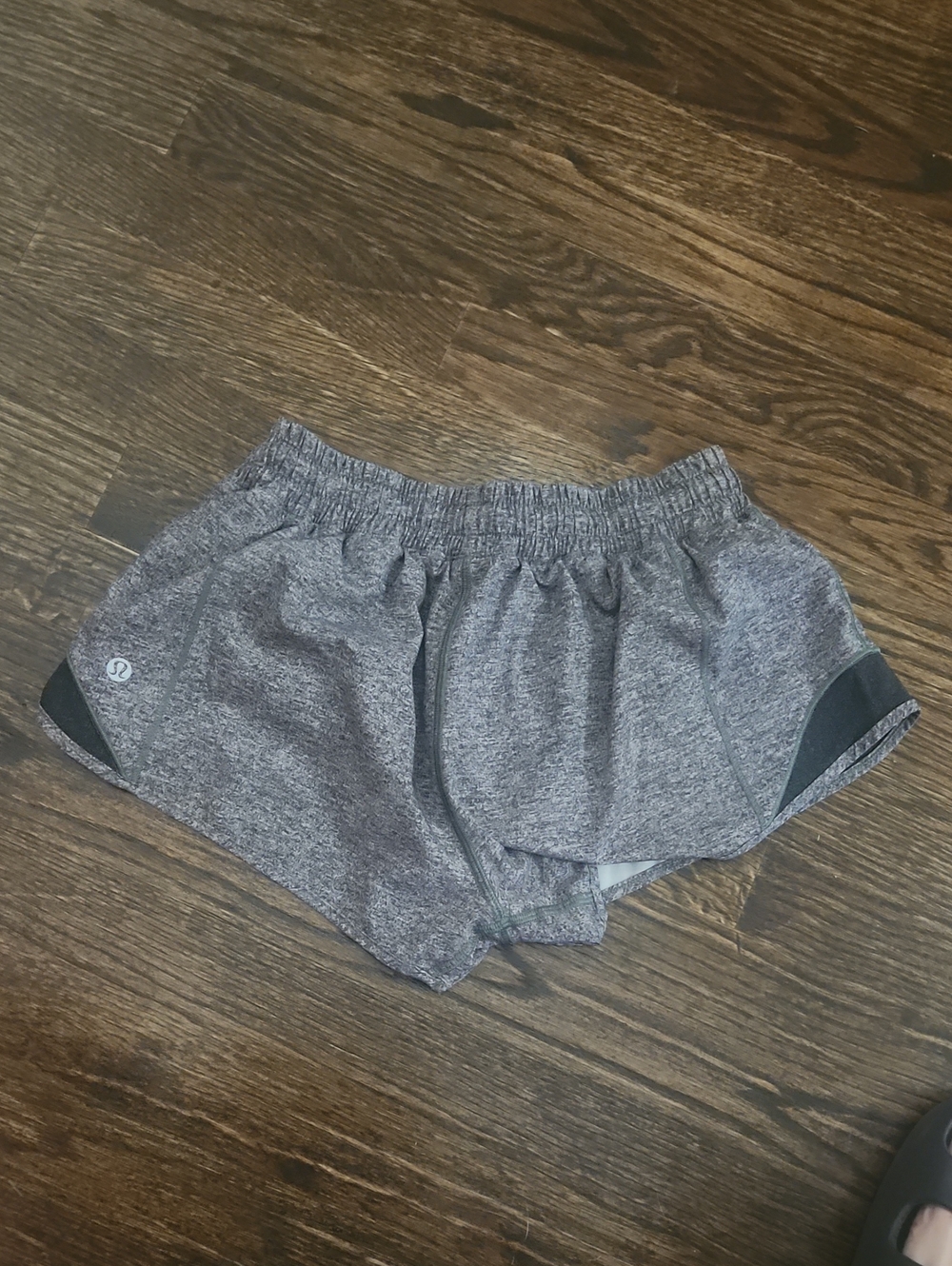 Lululemon  Heather Gray Athletic Running Shorts